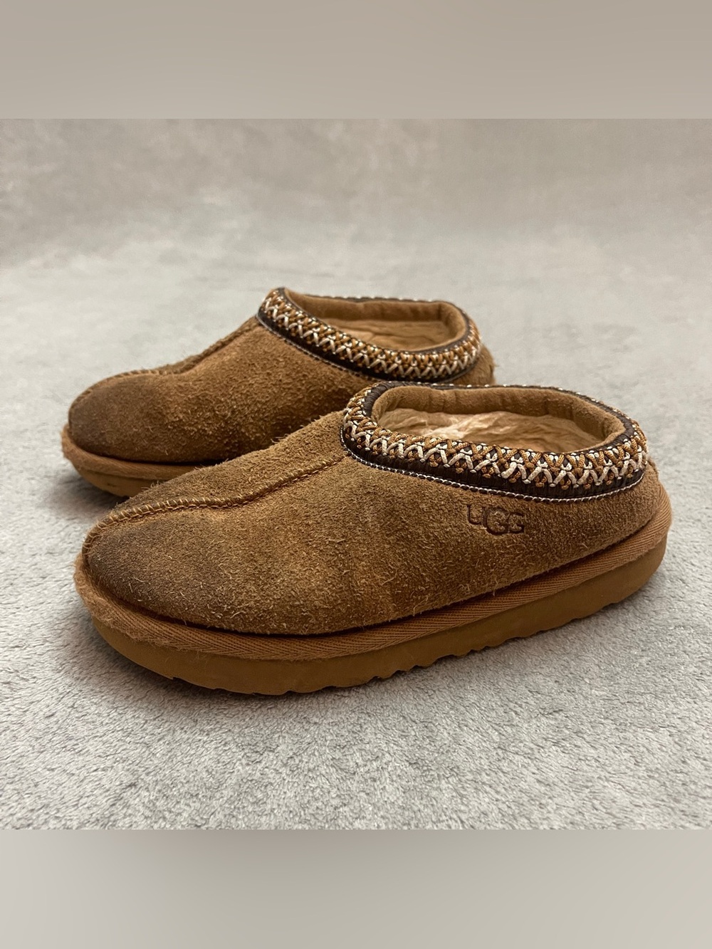 UGG Toddler Tasman II Bootie Slipper Chestnut, Size US 11T